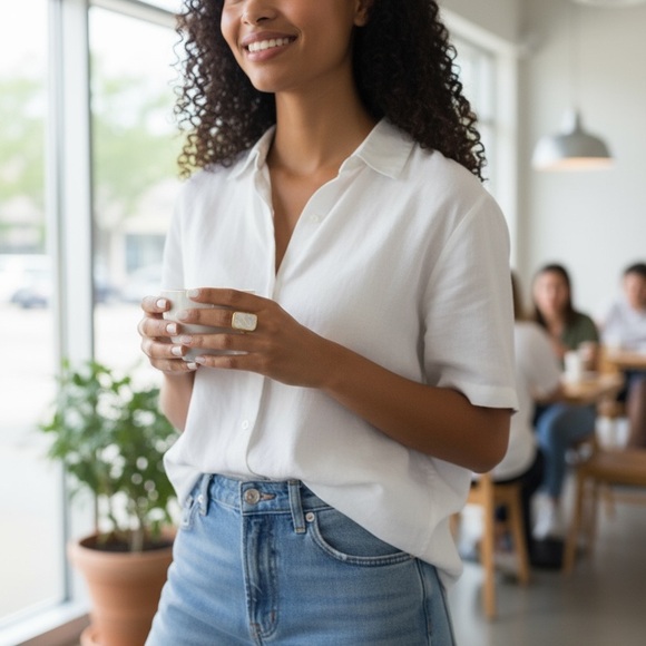 Retired Julie Vos iridescent crystal ring EUC - Picture 4 of 11